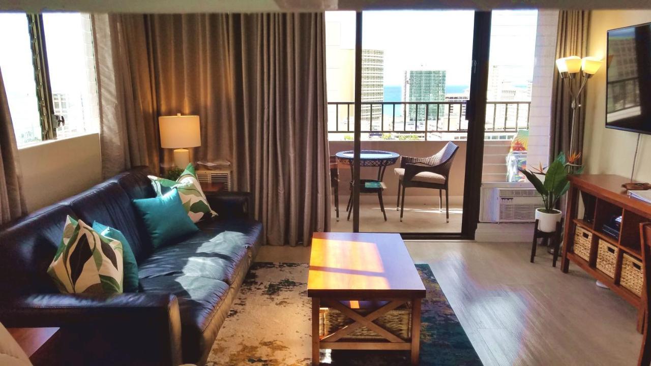 Waikiki Kuhio 1-Bedrm Apt, Ocean View, Free Parking & Wifi Хонолулу Екстериор снимка